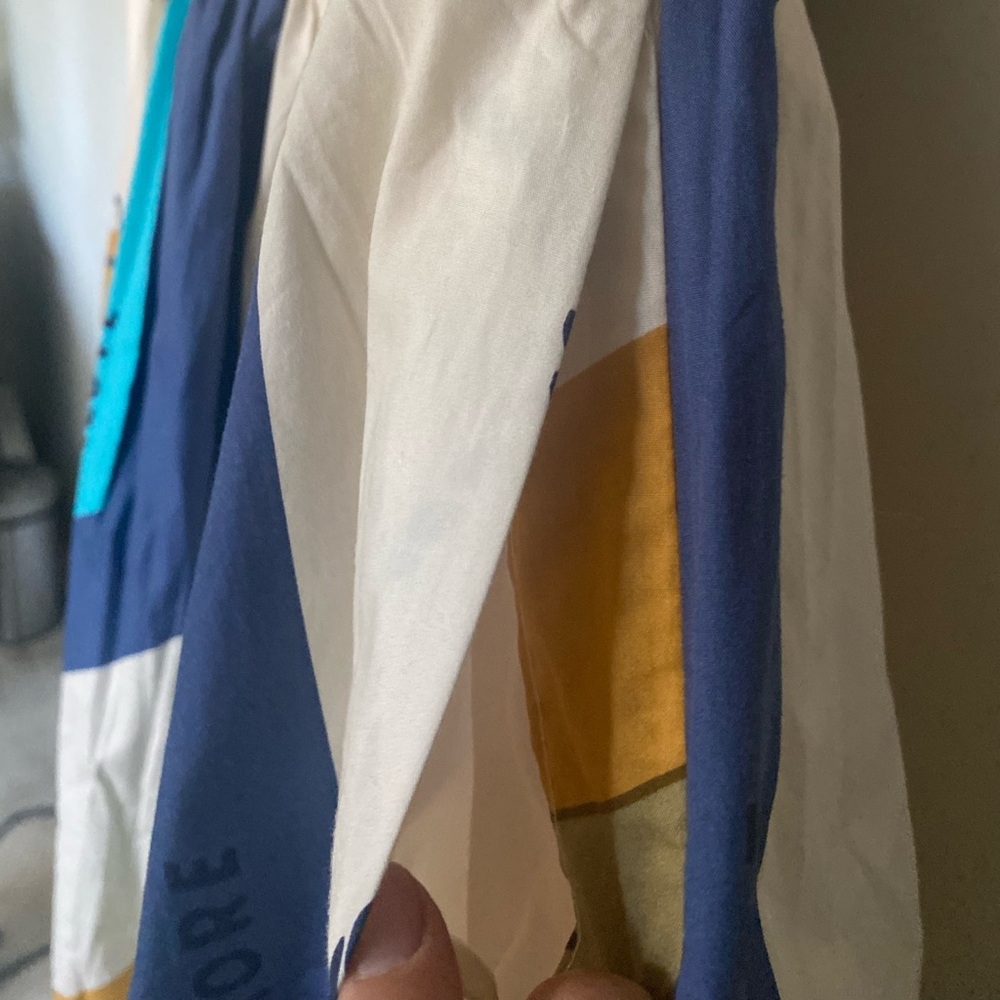 J.Crew NWT One shoulder dress in Ratti Sail Away Print, 6 - Picture 4 of 7